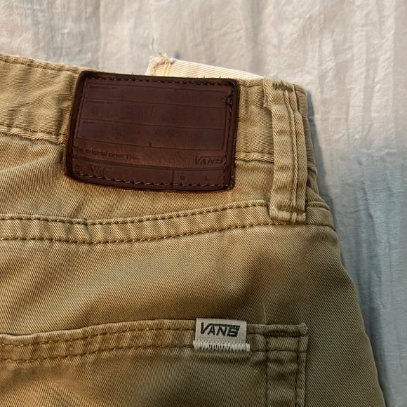 Men’s Vans off the Wall khaki pants size 30 - Picture 2 of 5